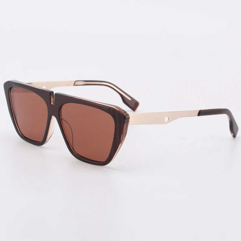 Made in china wholesale fashion sunglasses acetate and metal eyeglasses M3542