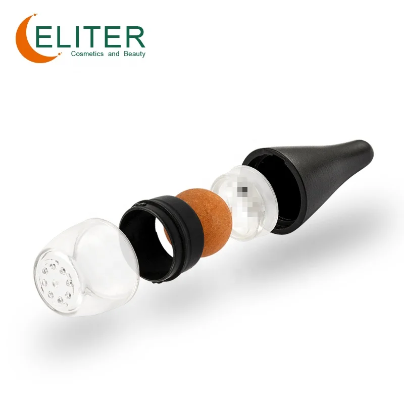 Eliter Innovative Portable Skincare Tool Facial Oil Control Stick Blemish Oil Control Volcanic Roller Oil Absorbing Roller