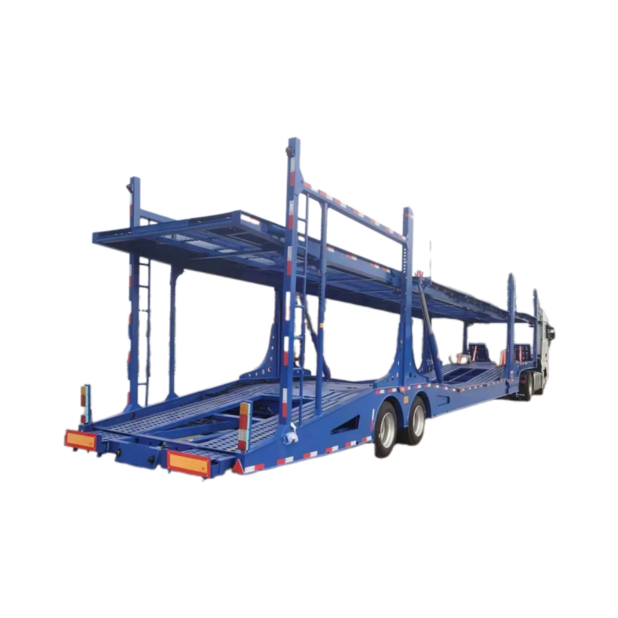 New double-layer steel design for car towing, trailer, transport vehicle, semi-trailer for sale