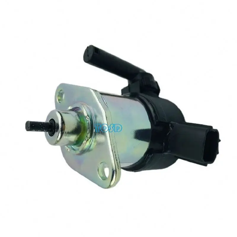 12V Cut Off Solenoid 1C010-60015 1C010-60016 1C010-60017 Compatible With Kubota Engine V3300 V3600 V2203 V1505 V3800