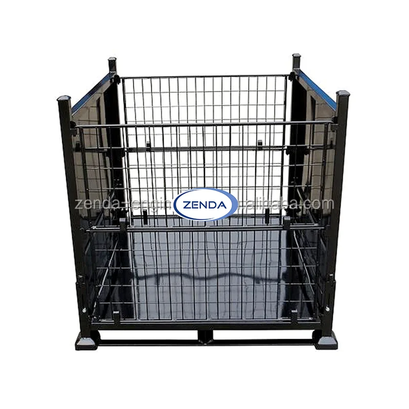 Стальная проволока, ящик с обмоткой, Оцинкованная железная проволока, клетка-бабочка, металлическая сетка, складная клетка для хранения