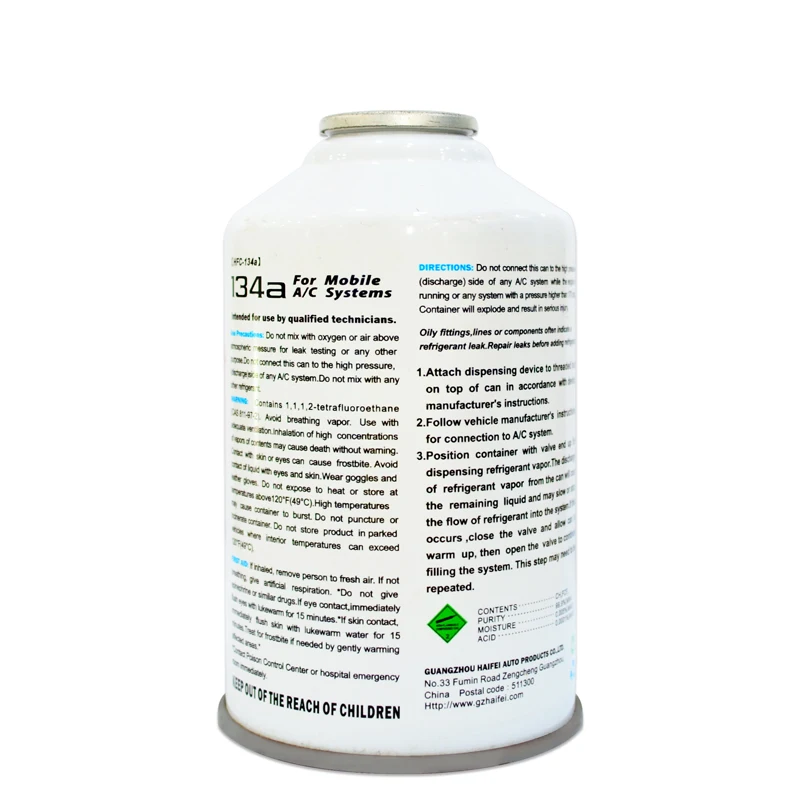 Good Quality 13.6kg/30lb Hfc 134a Refrigerant Gas,R134a,R134a Cool Gas