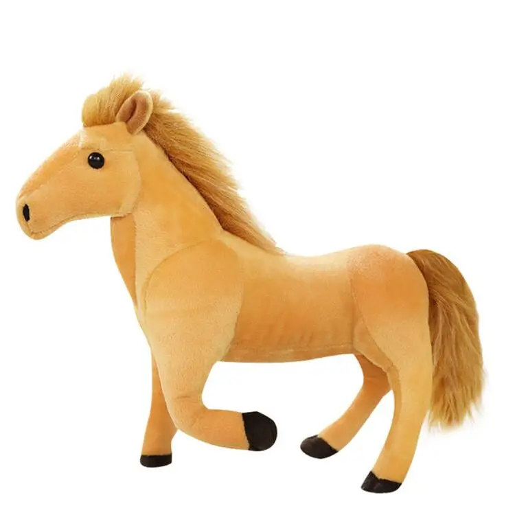 Baby Education Soft Horse Cow Plush Farm Animal Stuffed Animals Toy