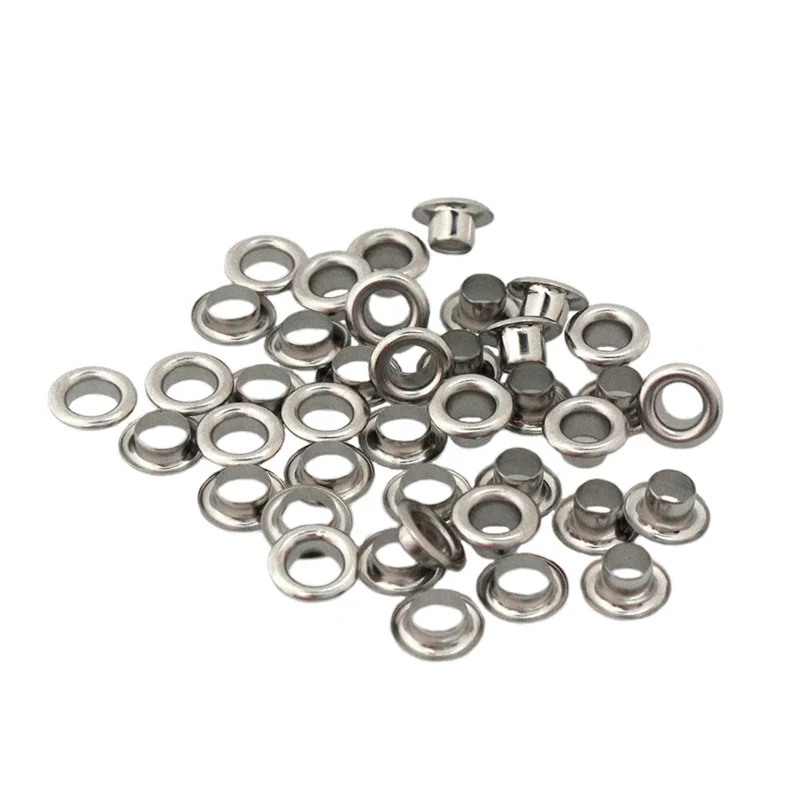 SAS Cheap Price Metal Eyelets Small Round Shape Gunmetal Metal Iron Eyelet for Canvas