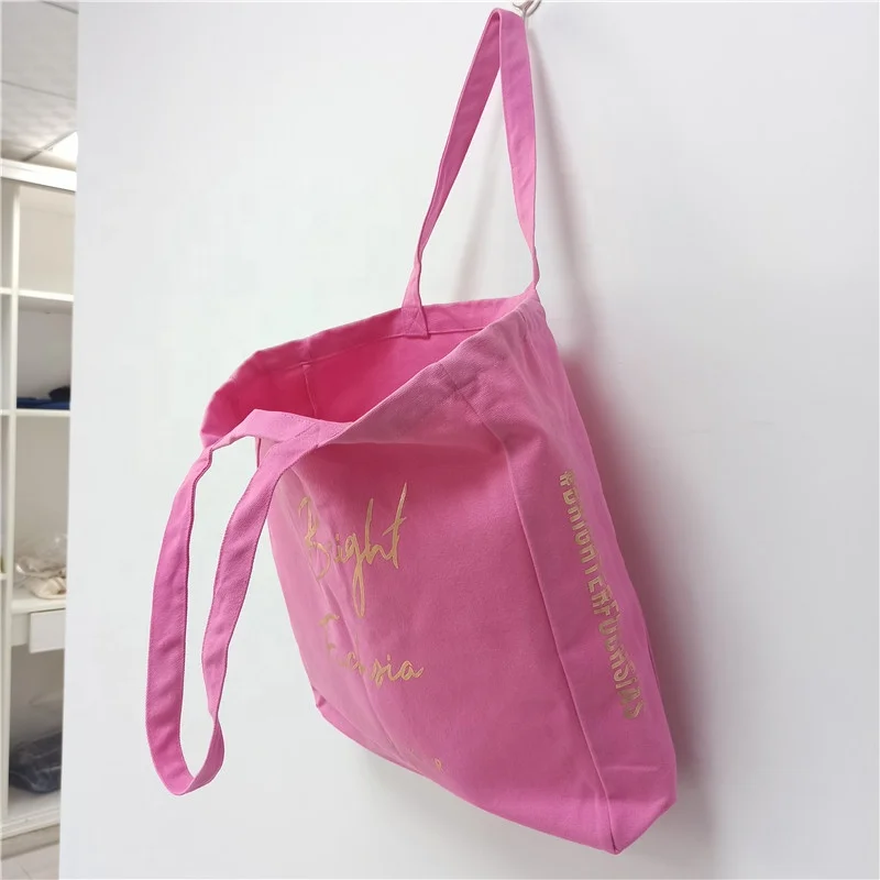 
New style foldable large capacity cute canvas tote bag fashion design printed cotton satchel 