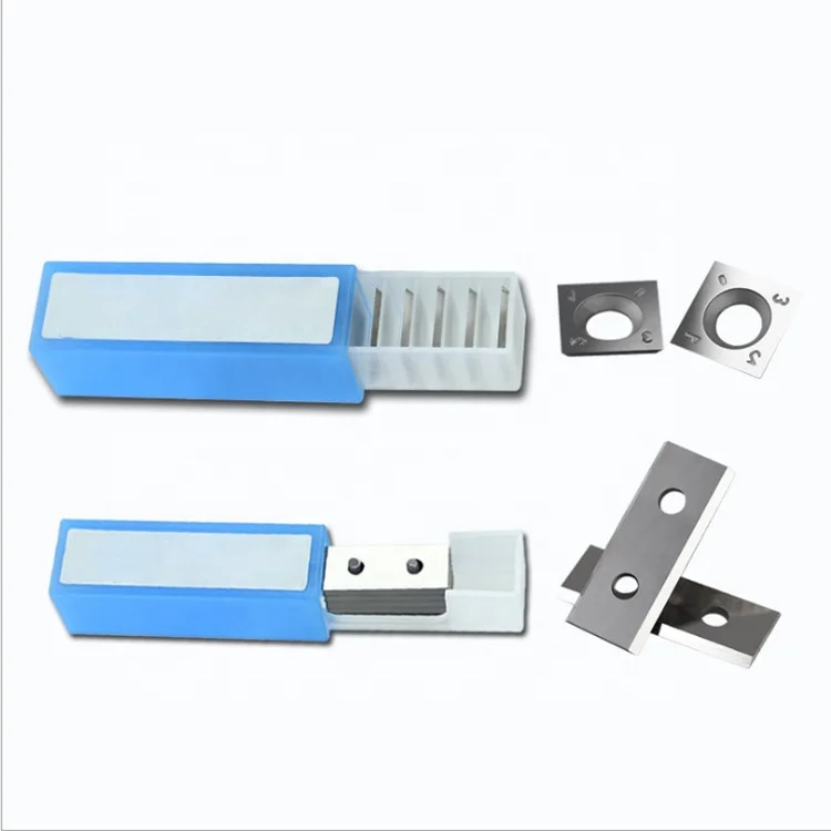 Reversible carbide knives wood chipper blades for planers