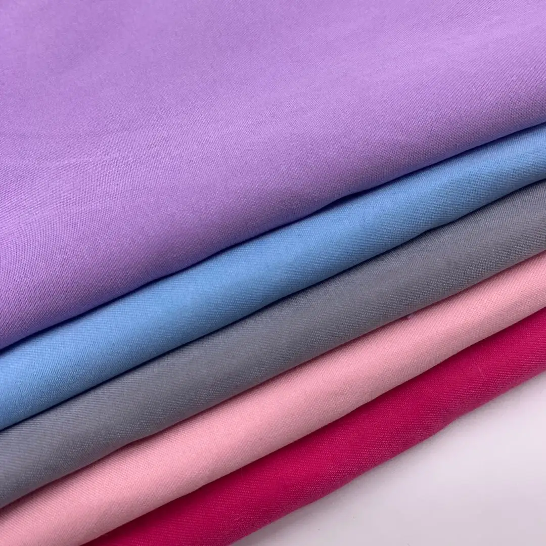 100%Polyester Peach Skin Microfiber Twill Fabric For Coat or Hat