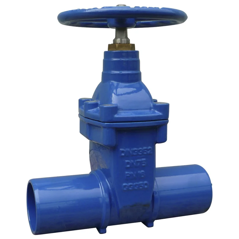 Spigot ends Resilient gate valve, Non Rising stem,PN16
