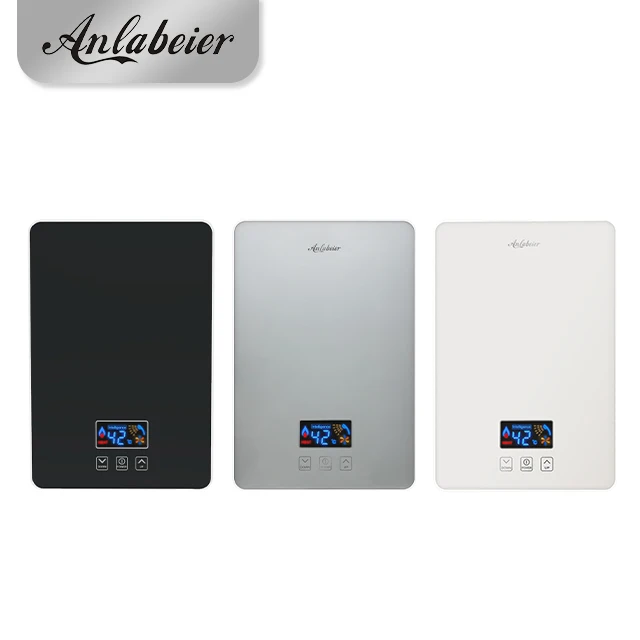 SG01-60 model Anlabeier china brand oem odm customerisation three color stainless steel instant electric water heaters