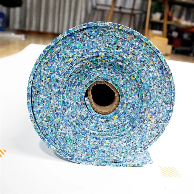 Anika High density crumbs rubber floor underlay noise Shock absorption mat and Soundproof Carpet