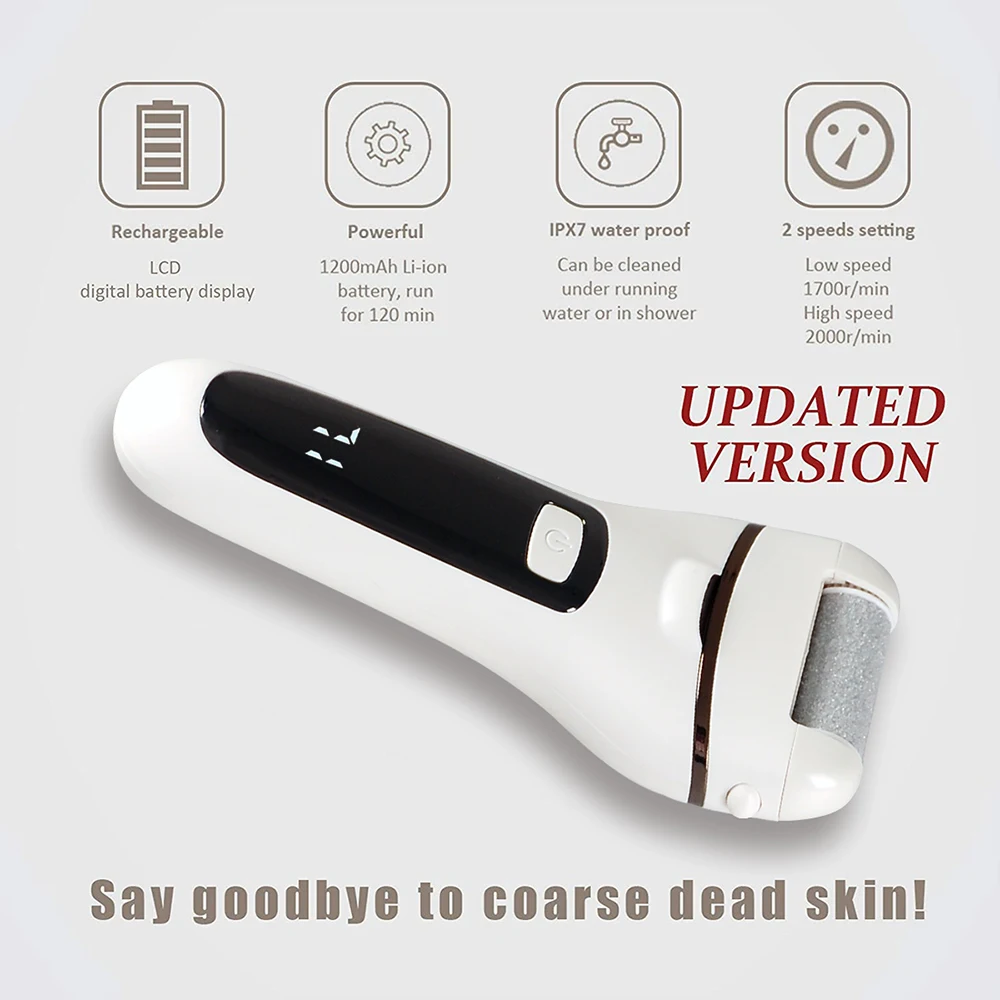 3 шт., USB-сменные роликовые насадки для удаления мозолей