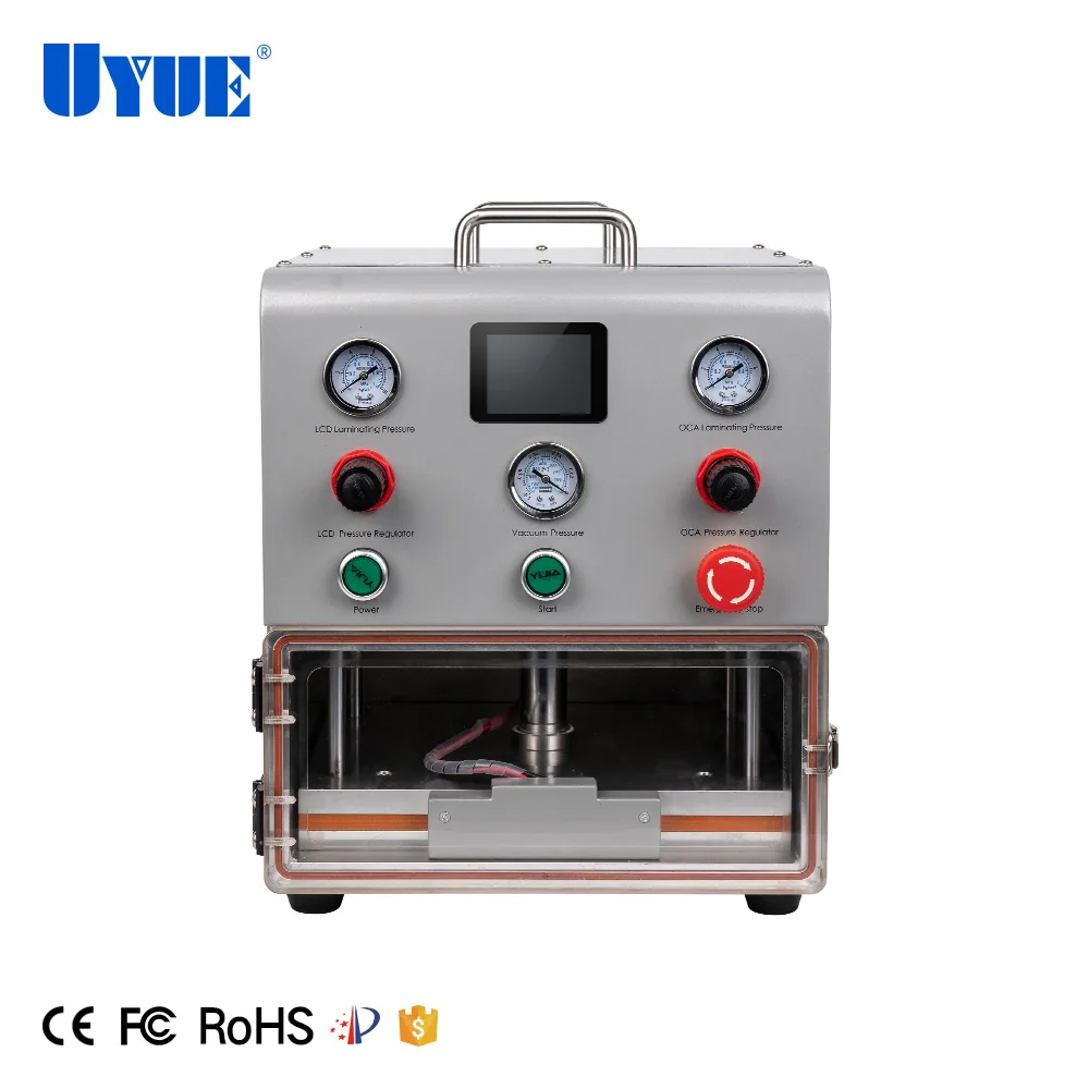 UYUE X13S 13 inch OCA Lamination Machine for iPad iPhone Samsung S10, S10 Edge LCD LCD Refurbish with base mold