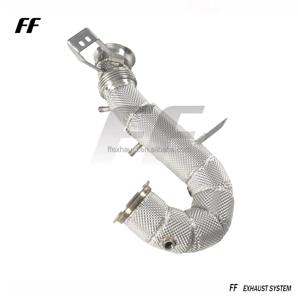 Hot selling exhaust downpipe for Mercedes-Benz AMG GT43 GT50 GT53 E53 GLE53 CLS53 GLS53 S450 S500 M256 3.0T exhaust downpipe