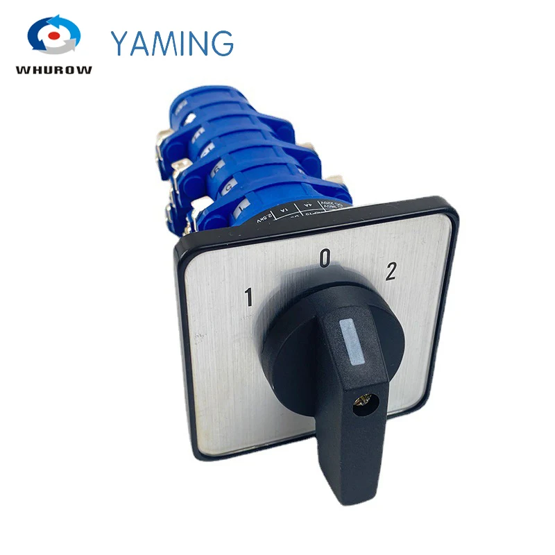 LW39A-16/7 Rotary Cam Switch 16A 690V Position Poles 28 Terminal Control Dual Power Changeover YMW39