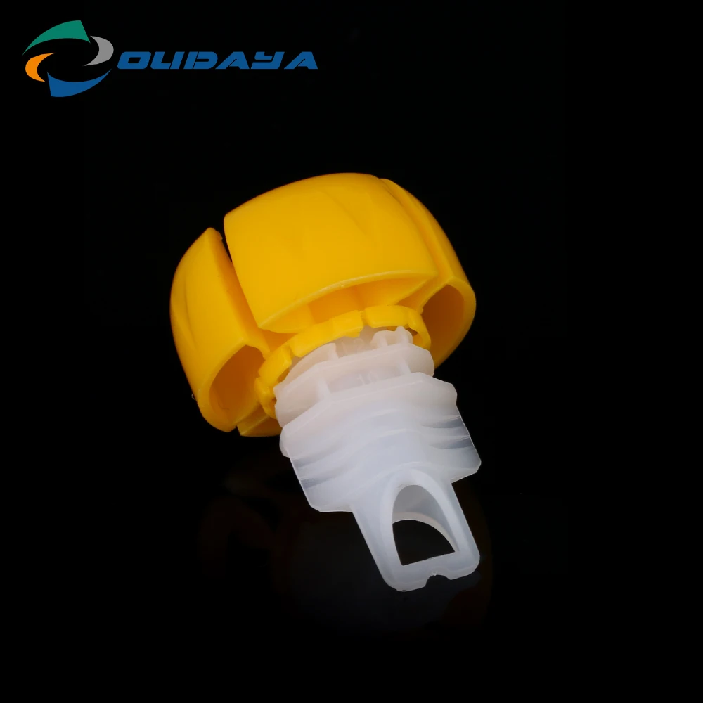 Food Packaging Flexible Plastic baby big spout nozzle lid for Fruit Shaped Juice pouch