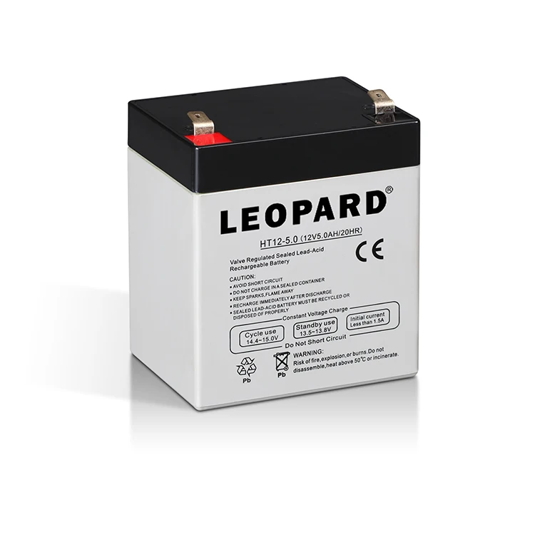 Excellent quality Free Maintenance Valve Regulated 12v 5ah Lead Acid Battery