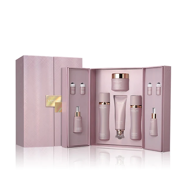 OEM 10Pcs Skincare Set Serum Moisturizing Brightening Firming Organic Natural White Truffle Facial Skin Care Kit