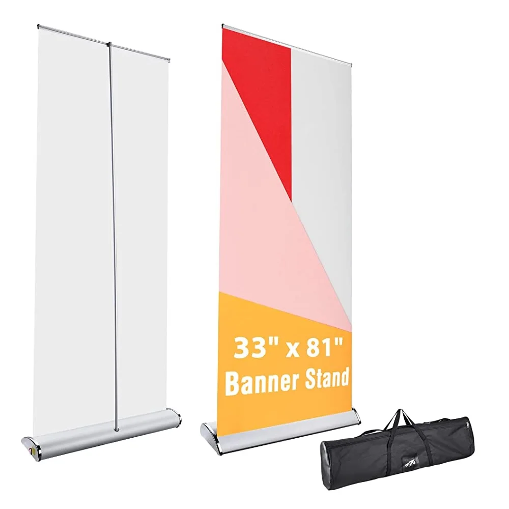 Fast shipping Roll Up Display Stand Advertising Display Roll Up Banner Retractable Rollup Banner