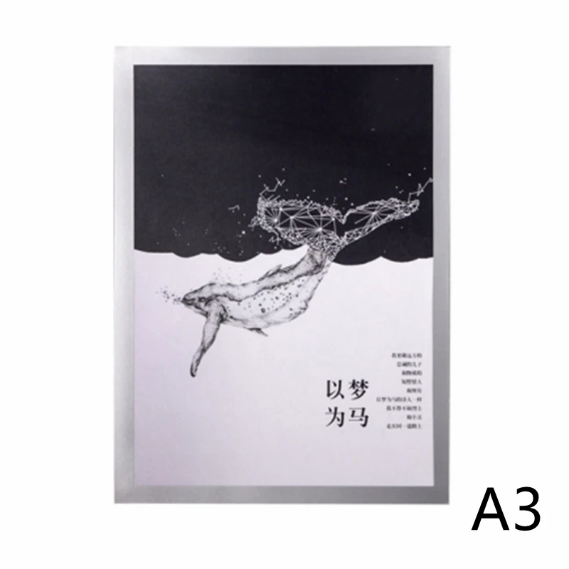 Китайская Фабрика A4 A5 магнитная фоторамка магнит на холодильник