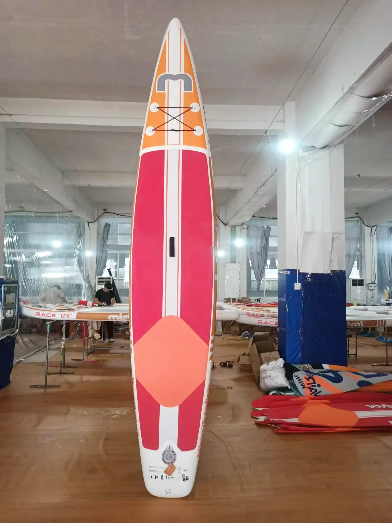 [В наличии] изготовленная на заказ доска для серфинга Sup Inflat надувная подставка Isup весло