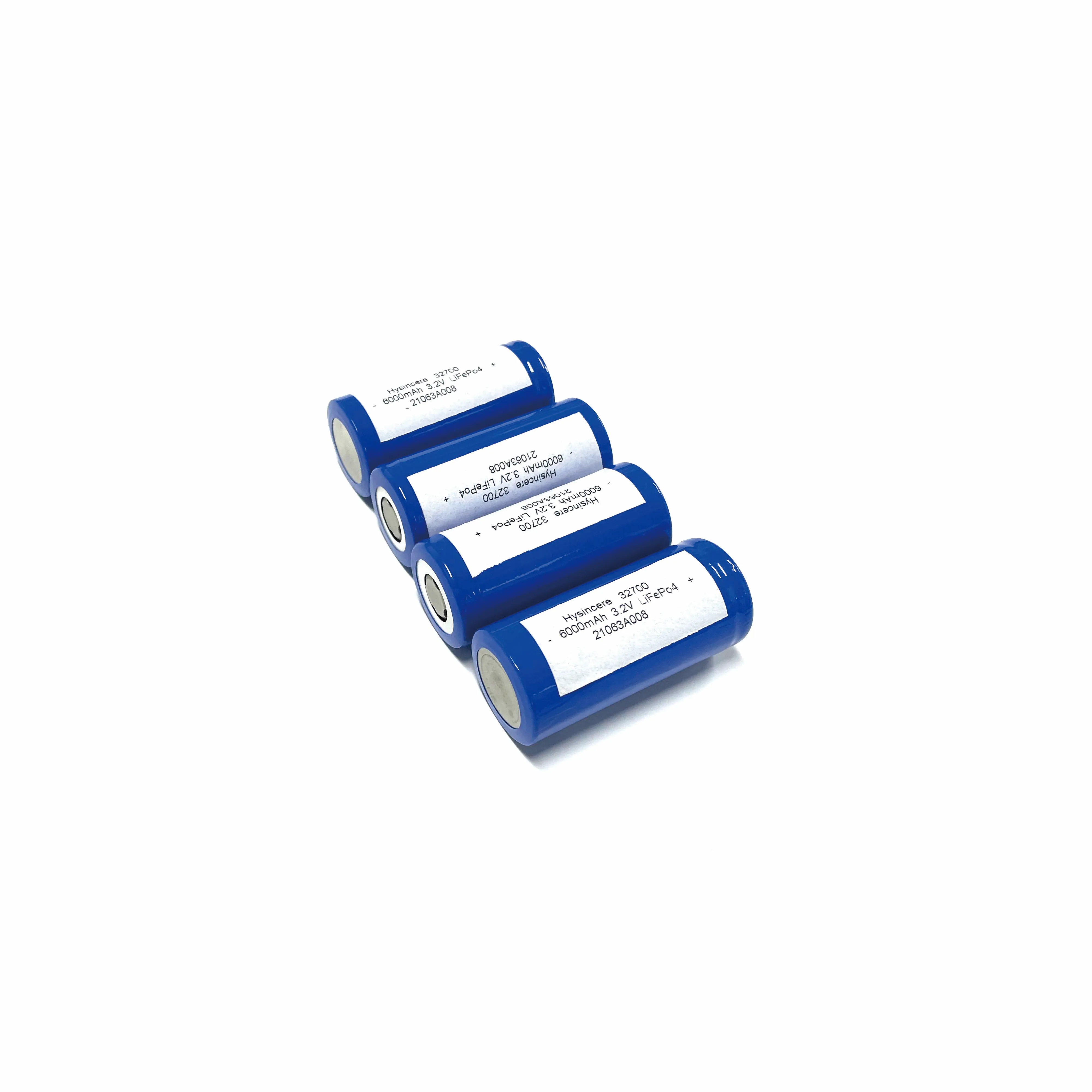 Factory wholesales 32700 battery great power 3.2V 6000mAh lifepo4 cylindrical battery cells