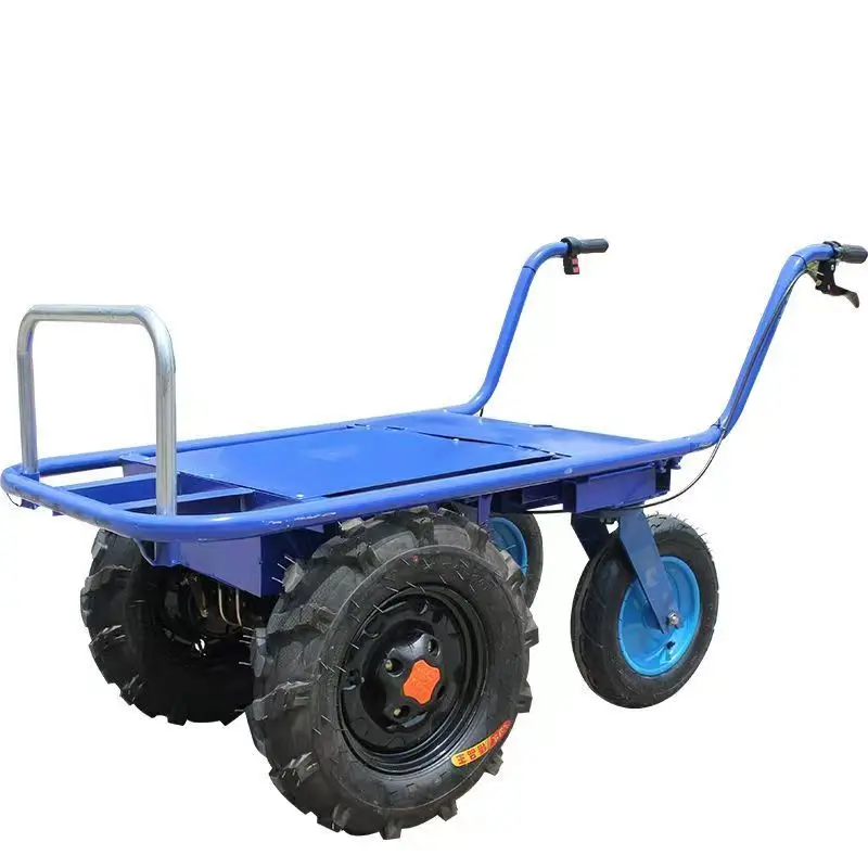 Agricultural unicycle electric charging trolley orchard transport vehicle climbing and handling vehicle electric handcart