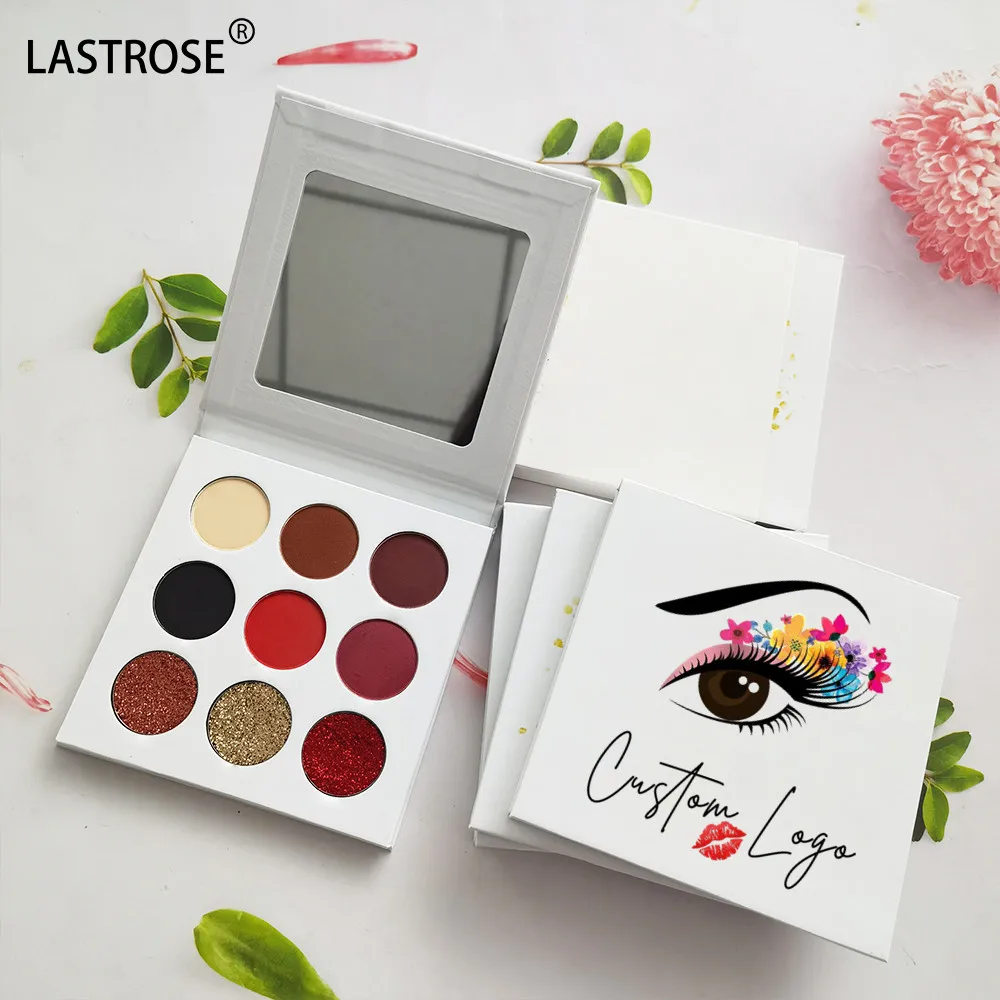 Wholesale 18-Holes Eyeshadow Palette  Colors Private Label and print your Logo Includes Eyelash Primer Makeup Products