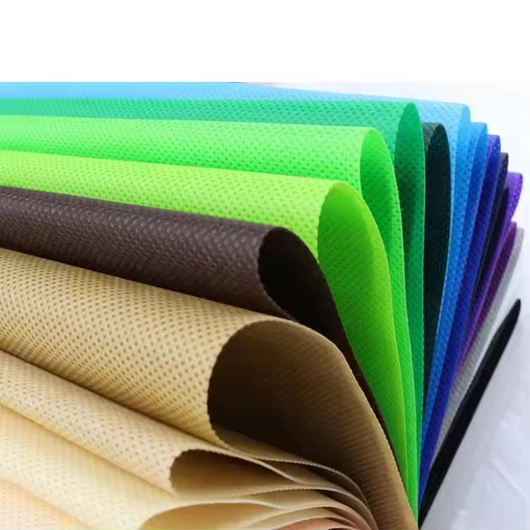 Factory Custom Eco-friendly Reusable Water Absorbent 100% PP Spunbond Non Woven Fabric For Nonwoven Bag