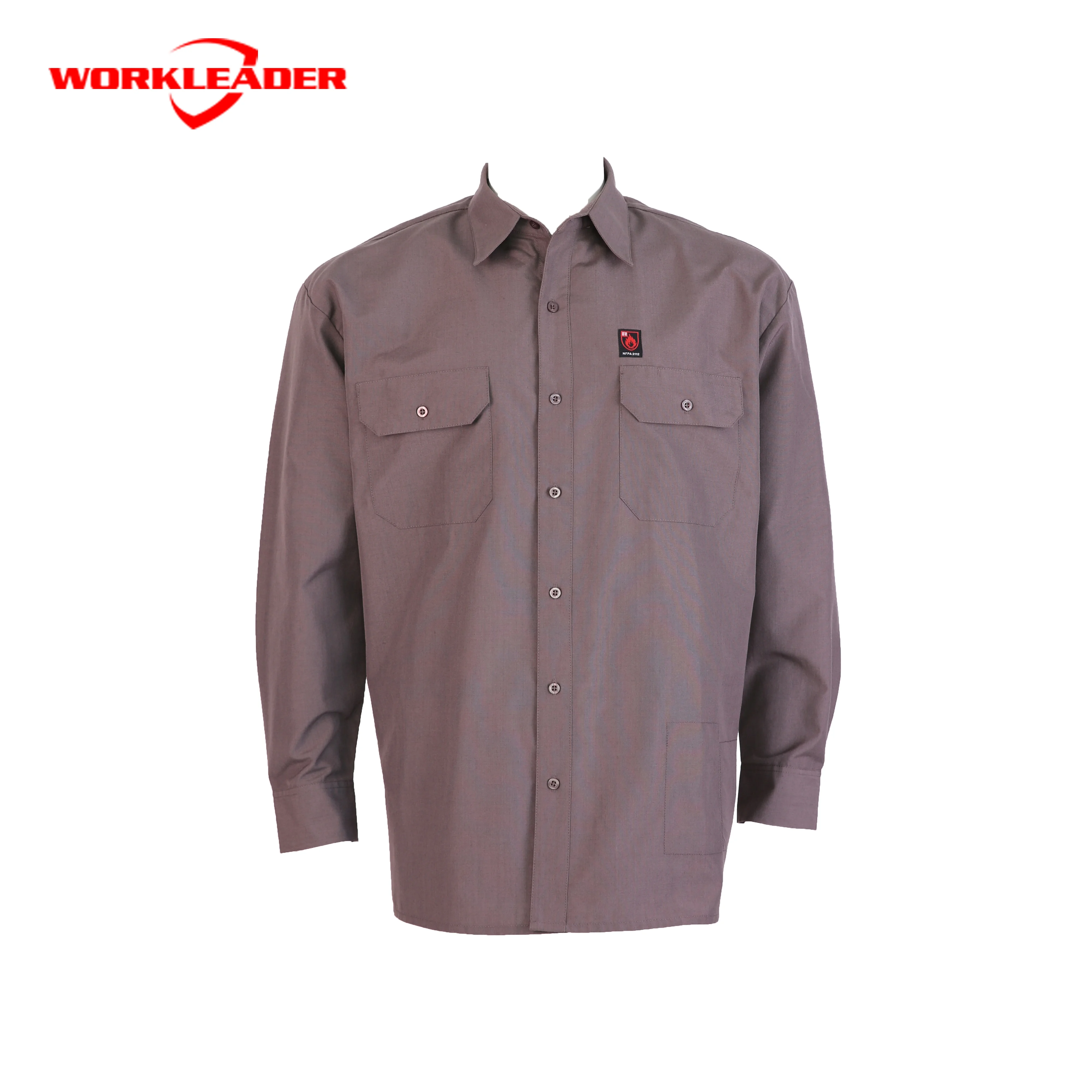 
NFPA2112 88%cotton 12%nylon FR shirt for oil and gas 