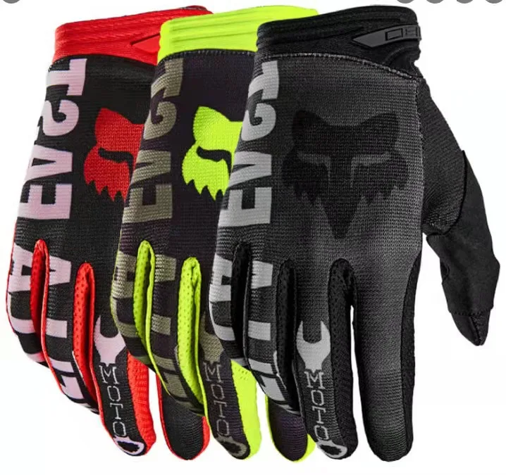 Оптовая продажа, горные велосипедные гоночные перчатки для мужчин, велосипедные гоночные перчатки, перчатки для бездорожья лисы