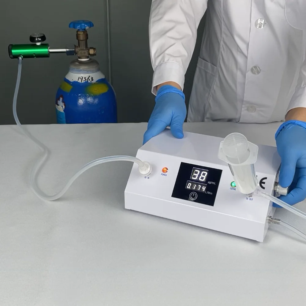 German Technology Ozone Therapy Device 2-99 ug/ml ozone therapy equipment medical ozone generator with O2 O3 flow sensor