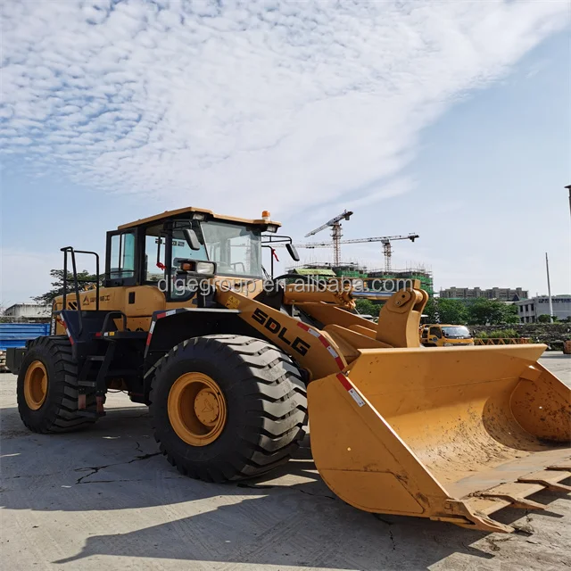Used Lingong Wheel Loader 956 Loader for Shanghai Sale Equipment Sell Used Construction Machinery