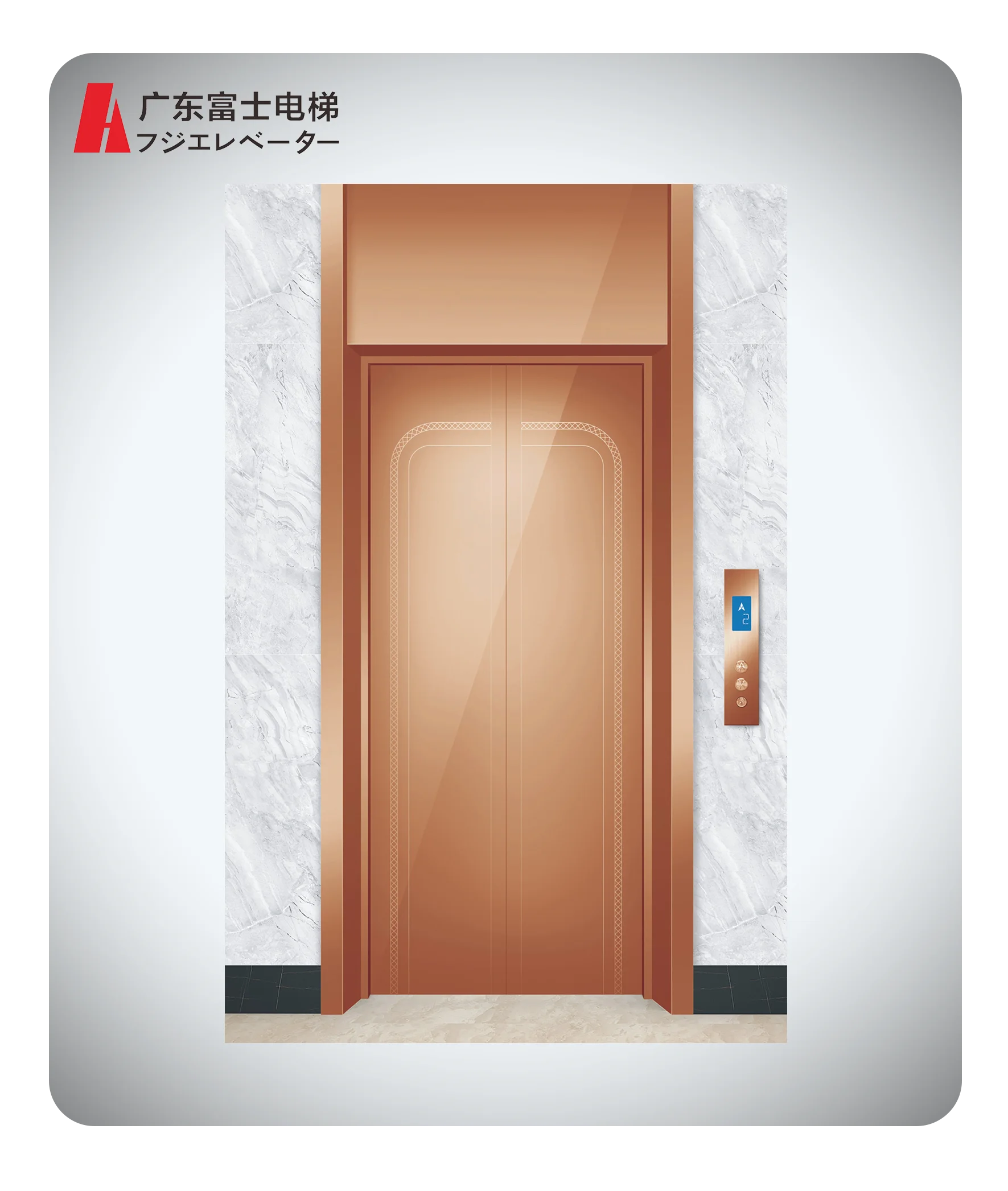 Luxury Elevator Cabin Small Home Lift Passenger Elevator For Office Building