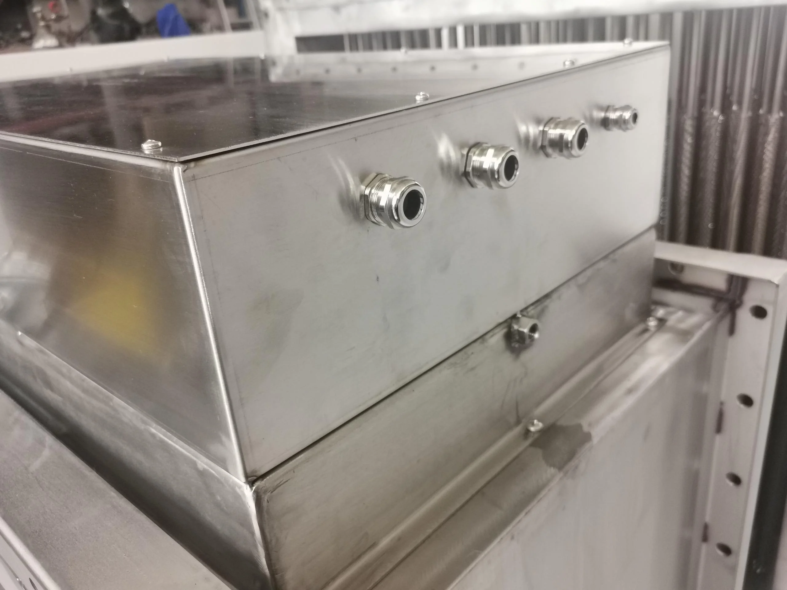 150KW Finned Tube Customizable Electric Air Heater