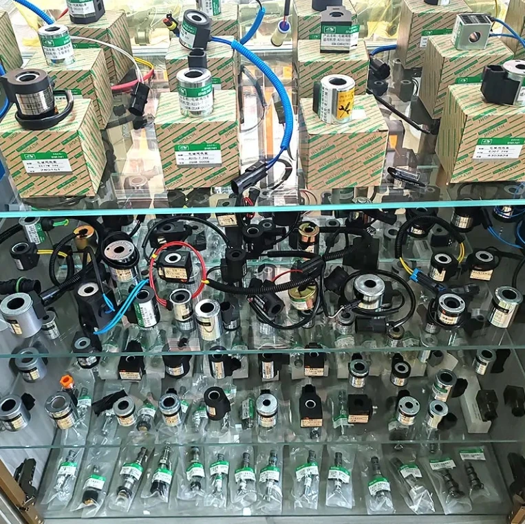 Excavator Hydraulic Valve Coils 08C1863 3036401 Solenoid Coil for Liugong CLG915D/CLG920D/CLG922D