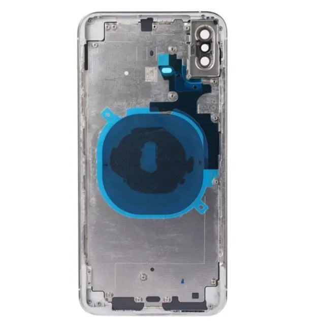 Высококачественный корпус аккумуляторной батареи для iphone X XR XS MAX Xs Max задняя крышка аккумулятора со средней