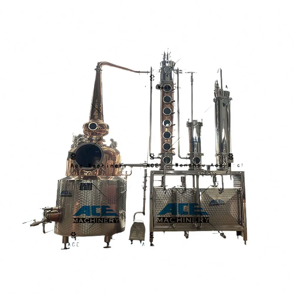 Customized Services OEM Size Stainless Steel Alcohol Distillation Reflux Moonshine Alcohol Still Distiller Gin Basket