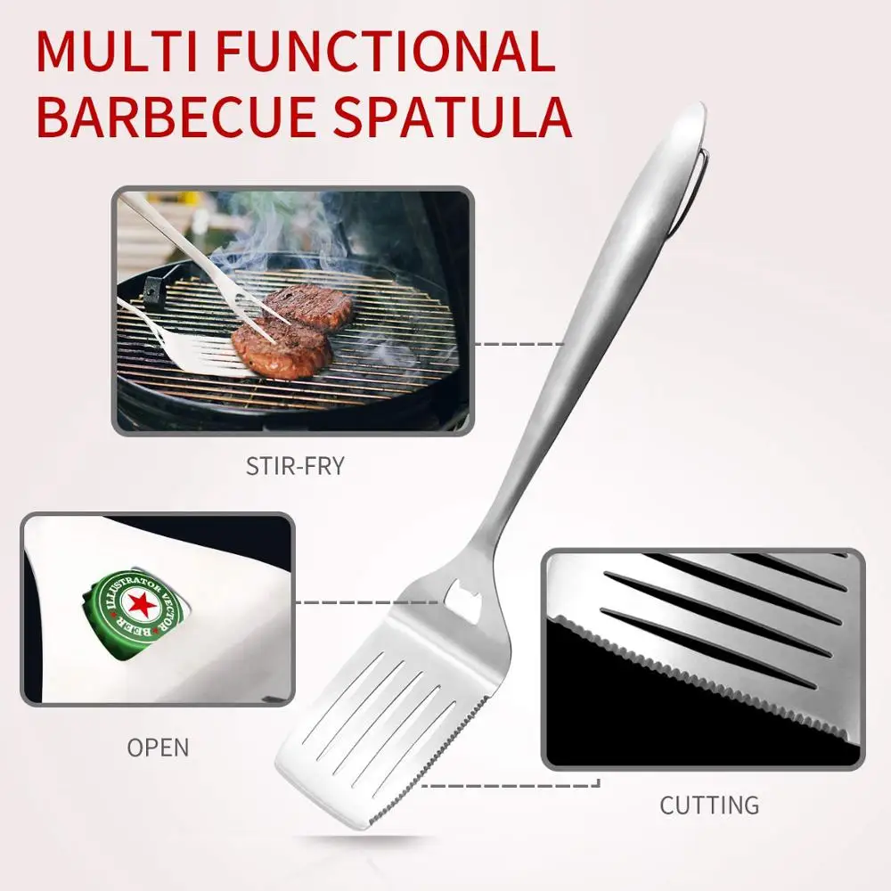 JDSR  barbecue set barbecue knife, shove metal clip barbecue tools