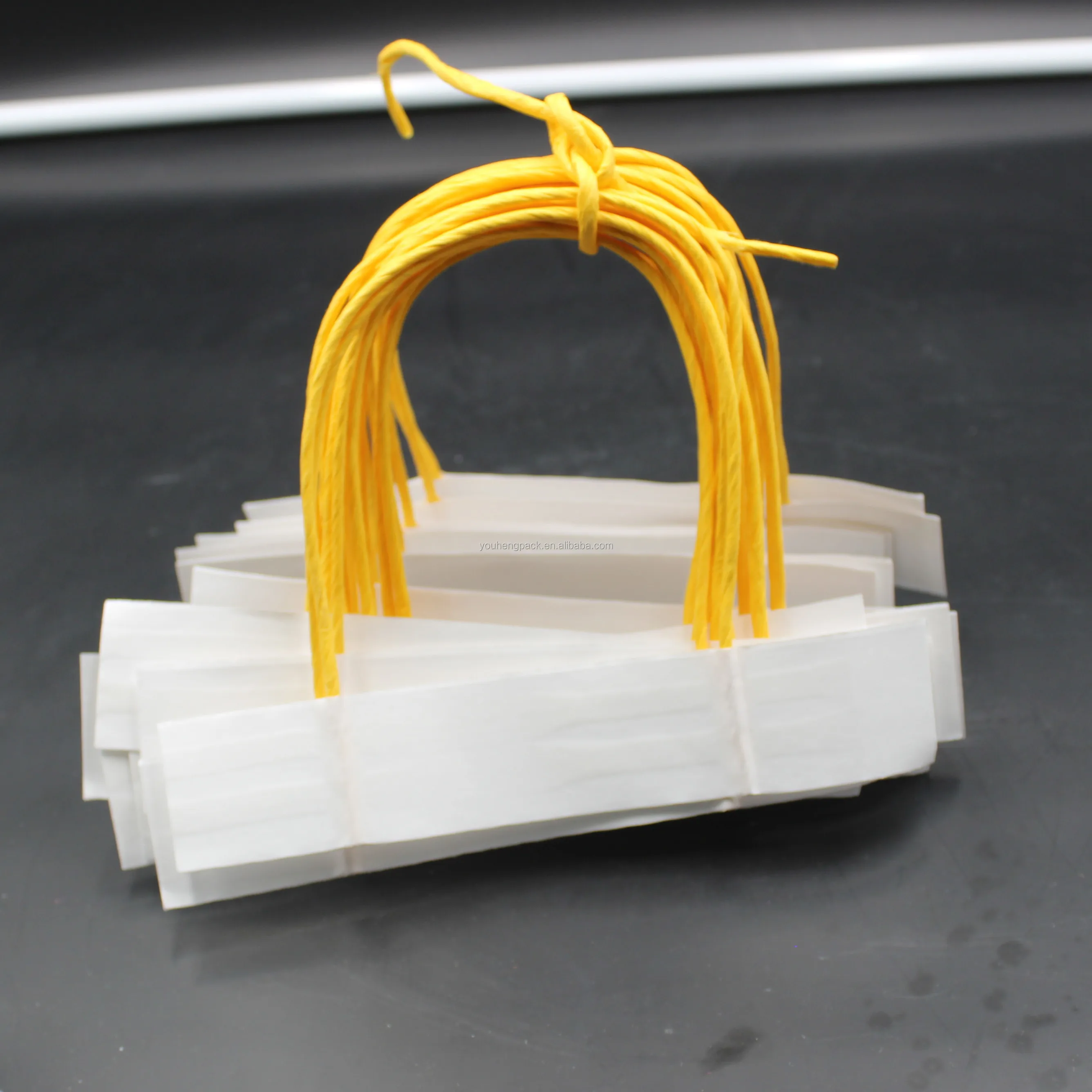 Cheap Biodegradable Paper Material Twisted Bag Rope Handle Bag String