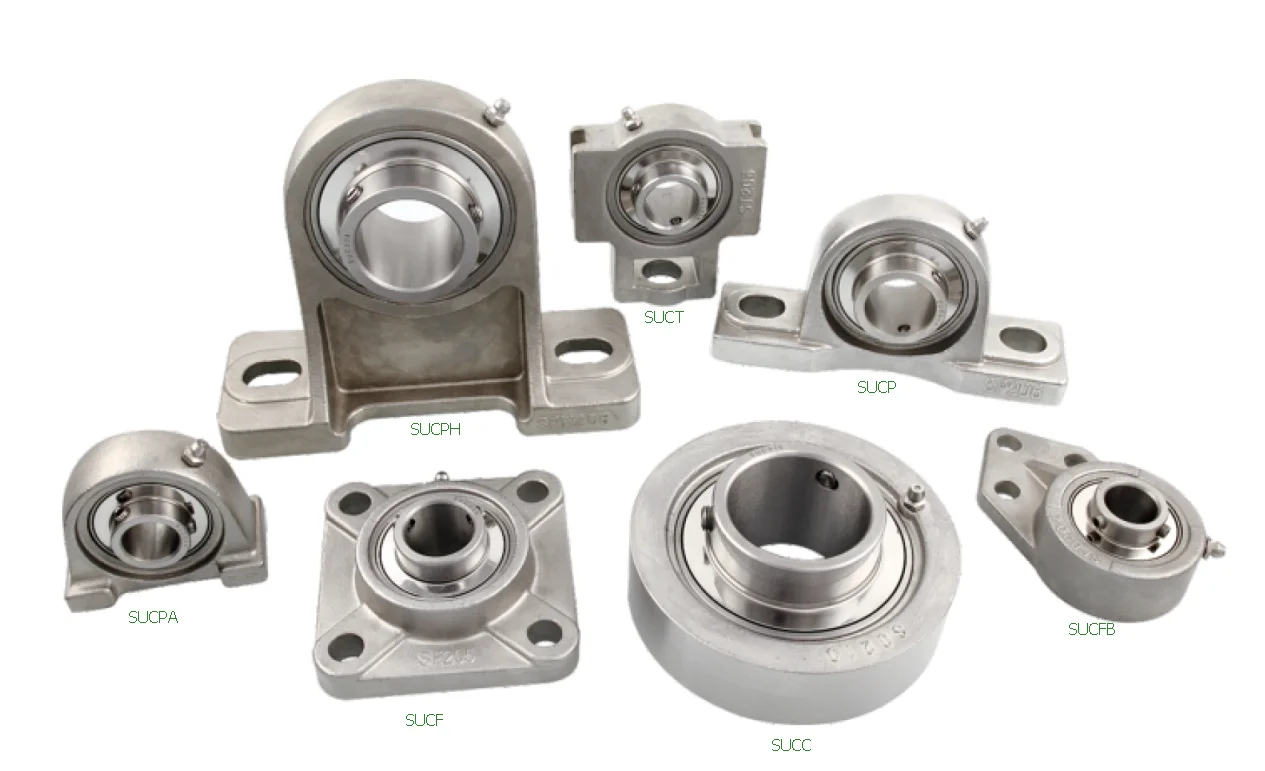 Подшипник поддерживает SUCFC204 INOX rodamitos корпус из нержавеющей стали и подшипник для пищевой машины