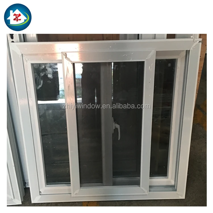 Commercial PVC Tinted Glass Sliding Window Home Hurricane Impact Slider Windows