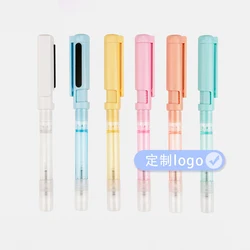 4 in 1 multifunctional plastic screen clean alcopen spray ballpoint pen with pen holder