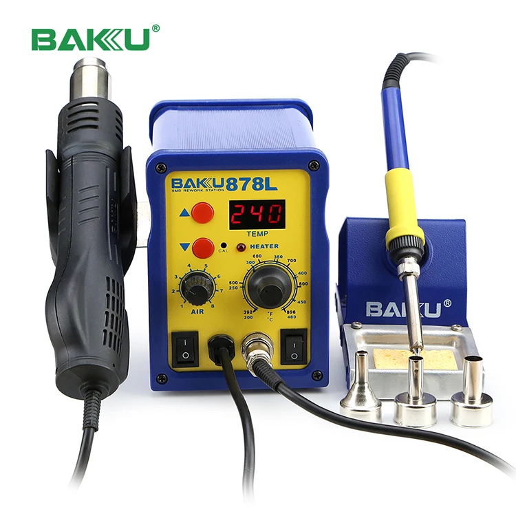  BAKU BK-878L профессиональная паяльная и светодиодная мини Smd наладочная