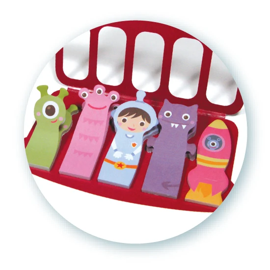 Odm New Style Different Size Paper Hot Stamping Cartoon Memo Pad Letterpress Printing