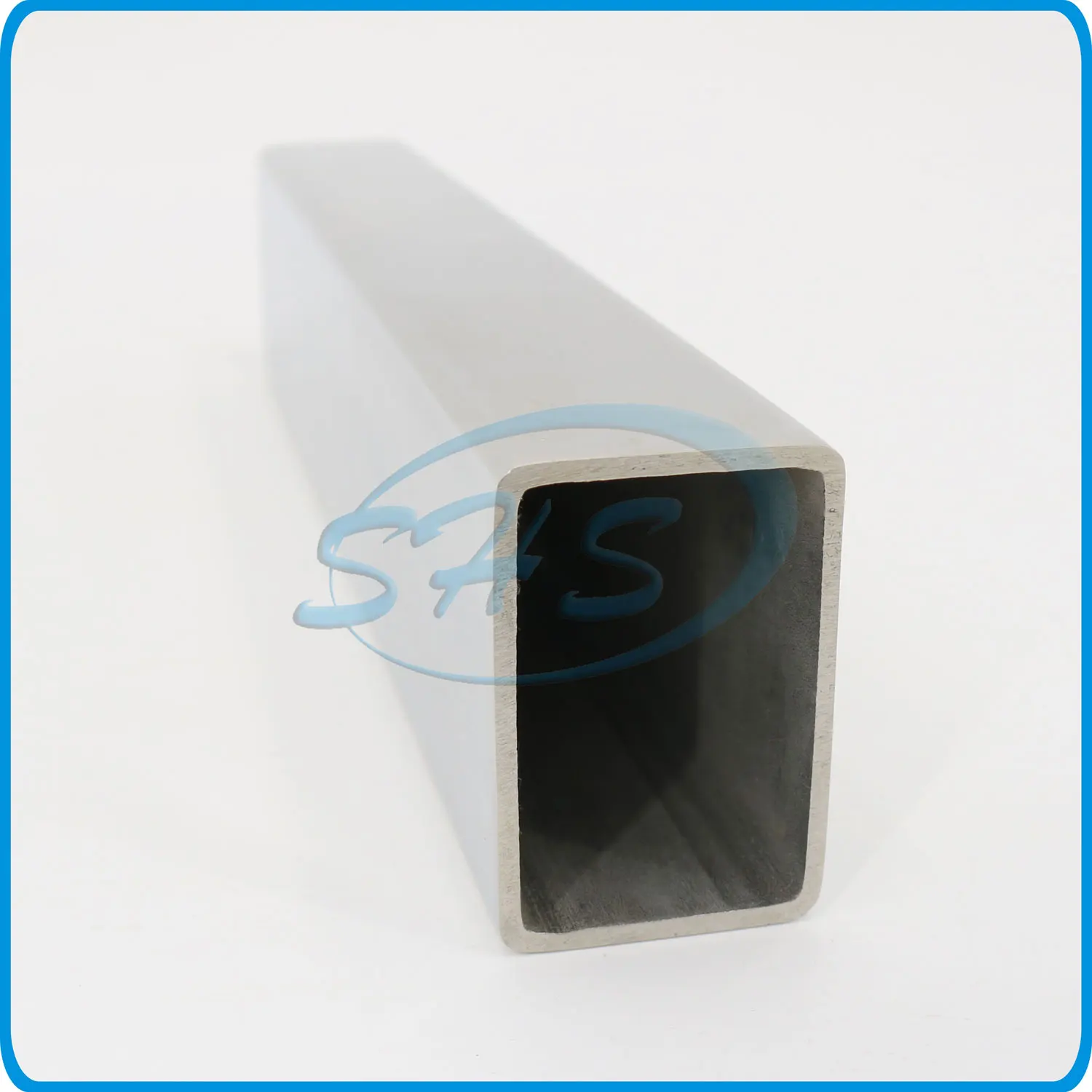 Customize AISI 201 304L 304 316L Stainless Steel Rectangular Pipes with Polishing Surface for Fence Balustrade
