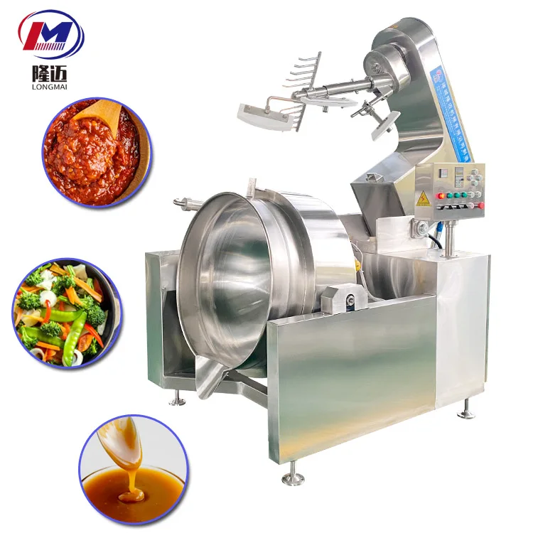 mozarell cheese nougat peanut brittle gas heated sugar candy thermal oil cooking mixer kettle machine with agitator by gas