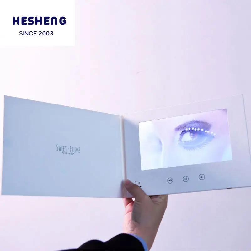 Advanced Technology Wholesale Price Electronic Brochure Video Greeting Cards