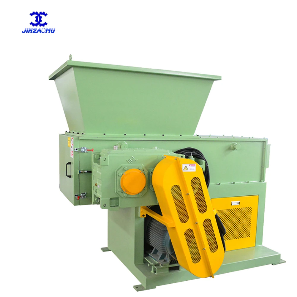 Stable Quality Industrial Production Line Machinery Plastic PET Bottle Waste Recycling Single Shaft Shredder