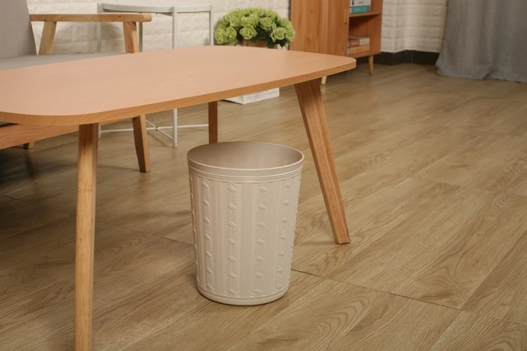 custom indoor white pink food office hotel bathroom kitchen room dustbin manufacturers plastic garbage waste bins