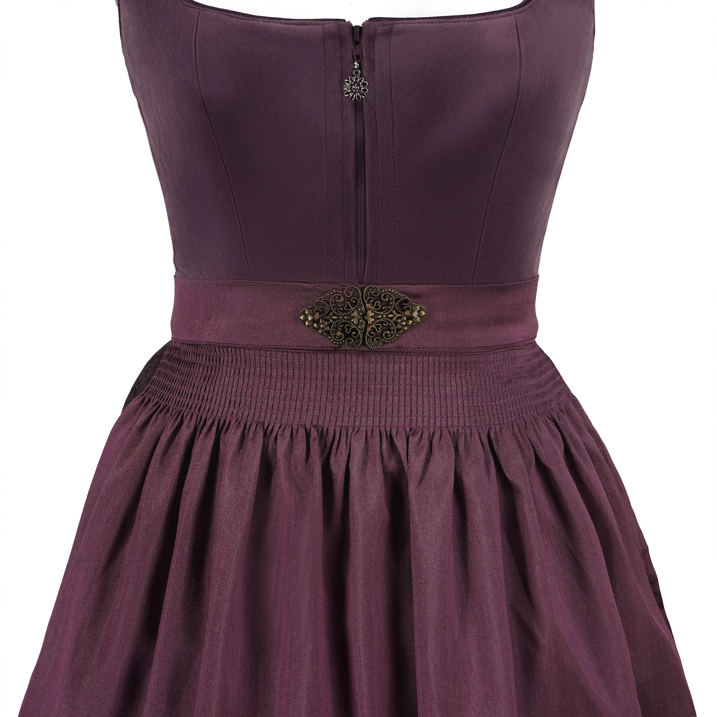 EHO Oktoberfest Bavarian Dirndl Dresses Oktoberfest Carnival Deutsches Bierfest Traditional  60cm Size 30-52 Dress 070